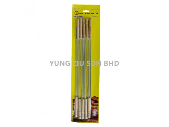 10PCS BARBECUE FORK(JINCHEN)